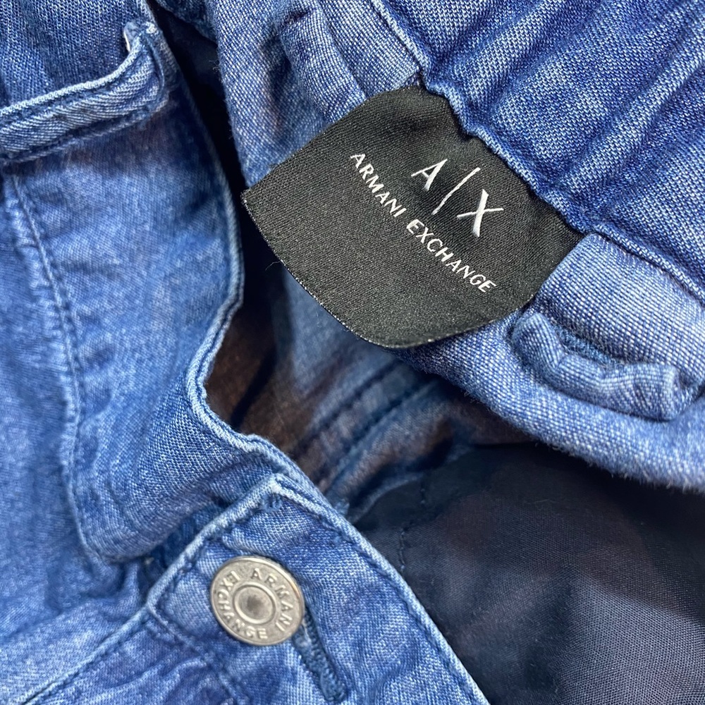 A/X Armani Exchange denim shorts Size 40 - Picture 2 of 11